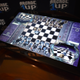 Wizard Chess lagged a bit especially when it displayed pieces brutally murdering each other.